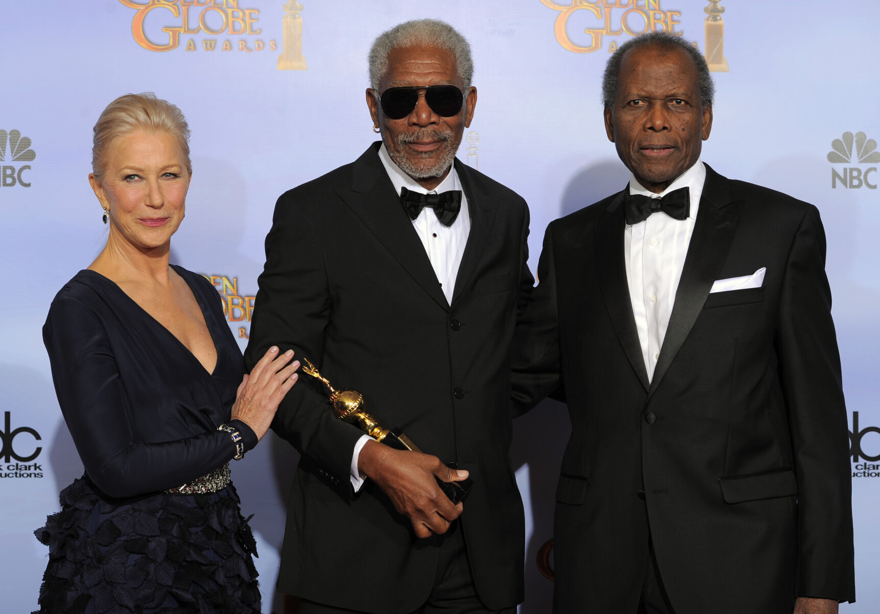 2012 Helen Mirren, Morgan Freeman, Sidney Poitier